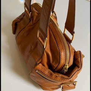 Michael Kors  Brown Leather Hobo Bag